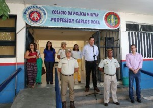 Aula inaugural Colegio Polícia Militar Professor Carlos Rosa - crédito Bigu - SECOM - Divulgação WEB