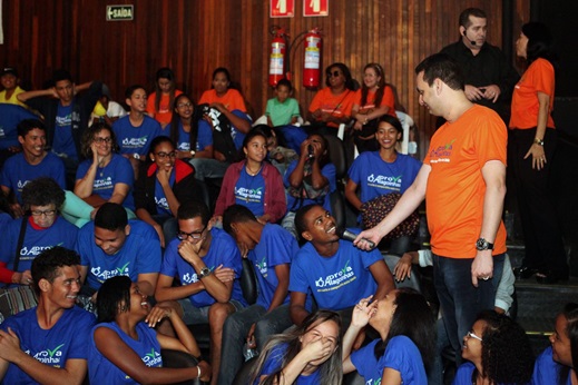 Alunos do 9º ano da rede municipal participaram de aulão preparatório para Prova Brasil