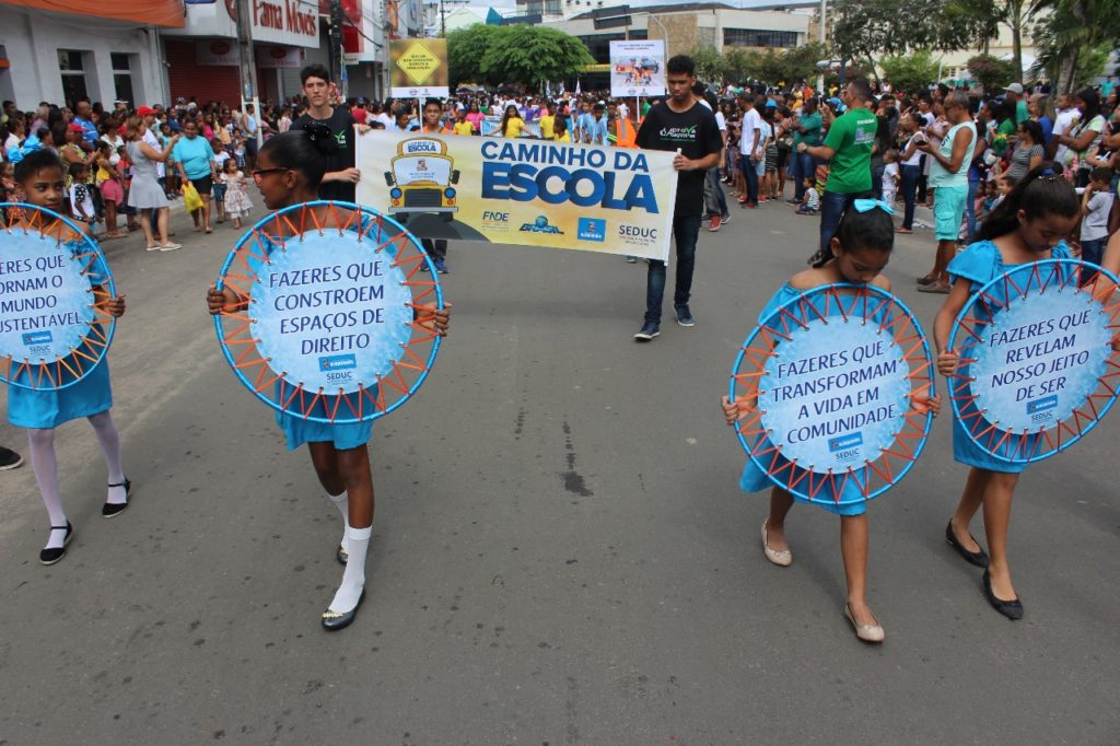 Desfile Do Sete De Setembro Mobiliza Crianças, Jovens E Adultos Em ...