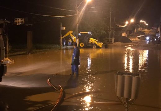 Operação Chuva: Região da Cavada registra baixa no nível de água após força tarefa da prefeitura