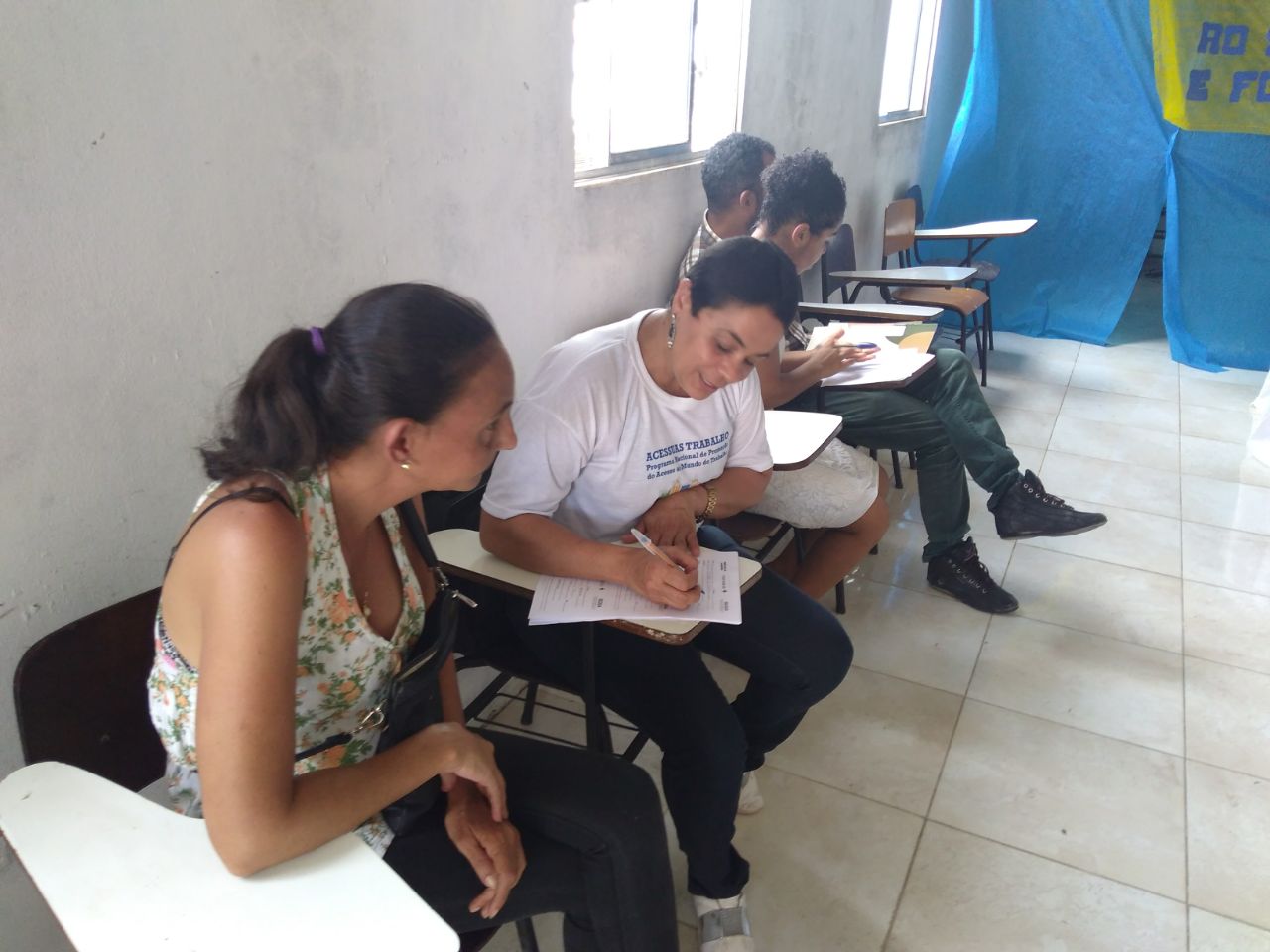 Equipe Do Programa Acessuas Trabalho Realiza Palestra Na Comunidade De Baixa Da Candeia