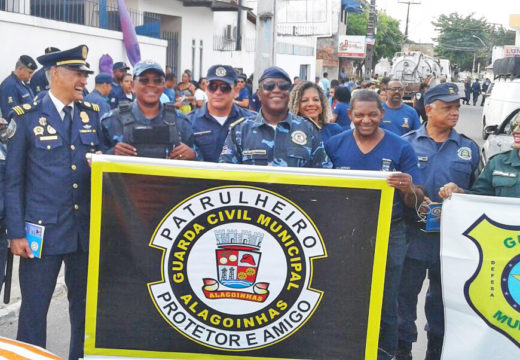 Guarda Municipal de Alagoinhas participa da I Marcha Azul Marinho de Camaçari