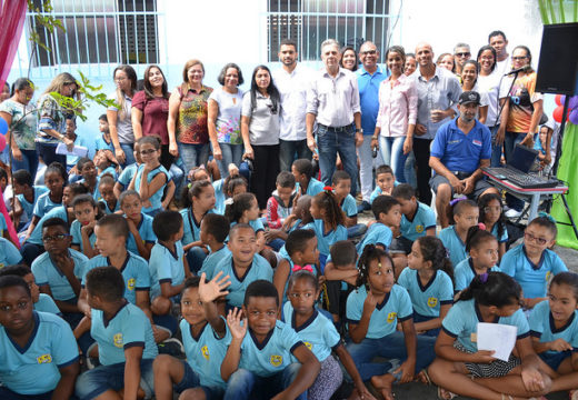 Educação Ambiental: Prefeitura constrói área verde e realiza projeto com alunos da Escola Municipal Alagoinhas IV