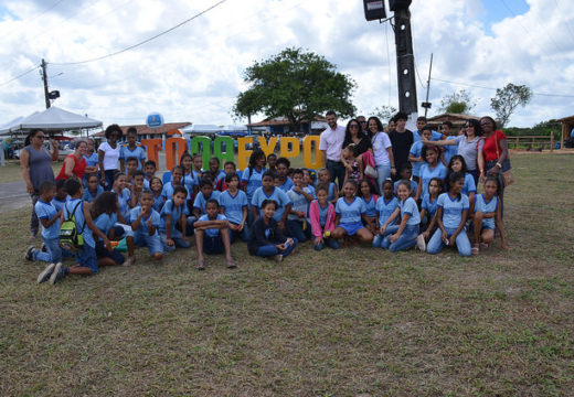 Cerca de 500 crianças da rede municipal de ensino visitam a Expo Alagoinhas nesta quinta-feira (1)
