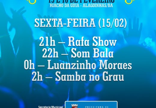 Com atrações musicais, festa de Riacho da Guia movimenta o distrito neste final de semana