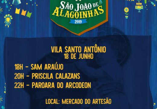 Arrasta pé da Vila Santo Antônio da Lagoinha começa nesta terça-feira; confira a programação