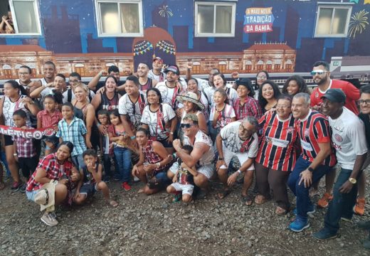 Torcidas atleticanas fecham a programação do Trem do Forró em Alagoinhas