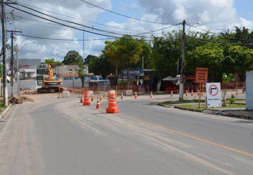 Macrodrenagem da Cavada avança mais uma etapa e altera tráfego na Avenida Dantas Bião