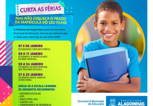 Matrículas da AABB Comunidade vão até o dia 16/02 - Prefeitura de