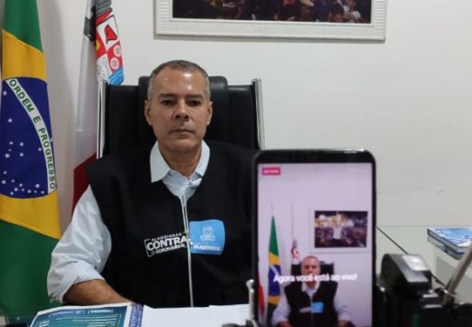 Em live, prefeito Joaquim Neto apresenta retrospectiva de ações contra o coronavírus
