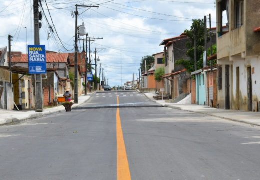 Prefeitura convida a todos para a live de inauguração da Rua Santa Maria e travessas nesta quarta-feira (24)