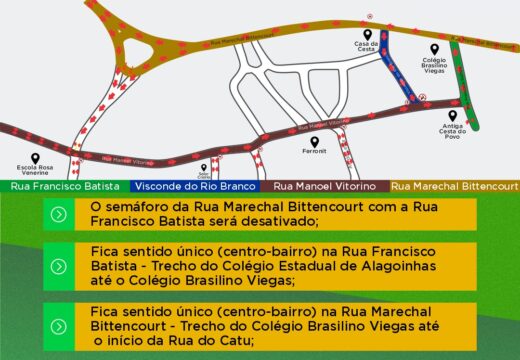 Mudanças no tráfego trazem mais fluidez na ligação entre a Rua do Catu e Centro da cidade; confira