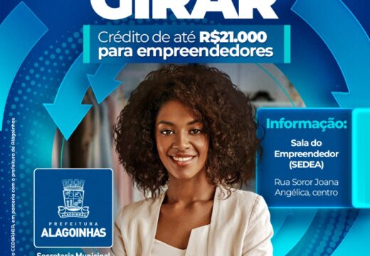 Programa “Bota pra Girar” oferece crédito para pequenos empreendedores em Alagoinhas