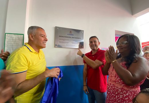 Reinauguração da Escola Municipal José Honorato é entregue à população alagoinhense