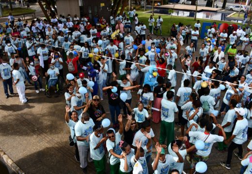 Caminhada de encerramento da  Semana Municipal da Pessoa com Deficiência Intelectual e Múltipla mobiliza sociedade em prol da inclusão