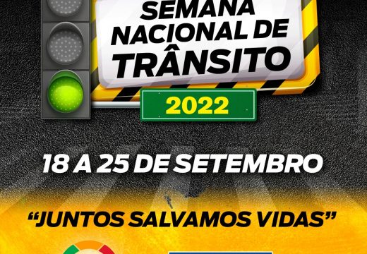 Programação da Semana Nacional de Trânsito 2022 conta com ações educativas e passeio ciclístico