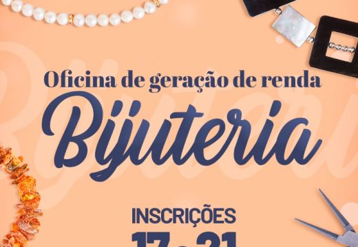 Prefeitura de Alagoinhas abre inscrições para a Oficina de Confecção de Bijuterias