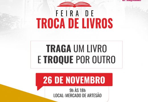 Feira de Troca de Livros acontece no sábado (26) durante a Festa Literária de Alagoinhas – FLIA