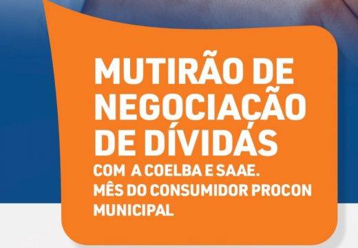 Dívidas com o SAAE podem ser negociadas até amanhã (30) no PROCON Municipal