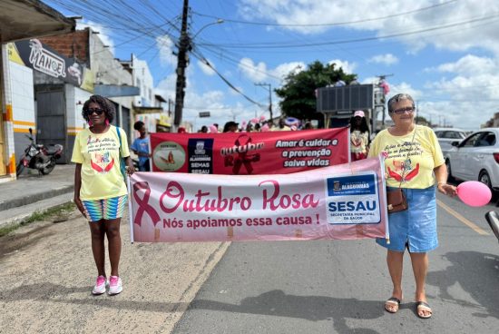 Alagoinhas realiza 8ª Edição da Caminhada do Outubro Rosa