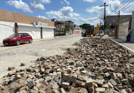 Alagoinhas+: Prefeitura inicia requalificação da rua Marechal Deodoro