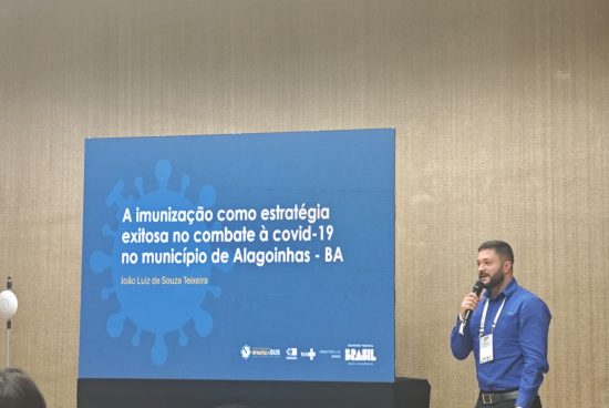 Alagoinhas apresenta experiência de sucesso de vacinação contra COVID-19 na II Oficina Nacional do ImunizaSUS